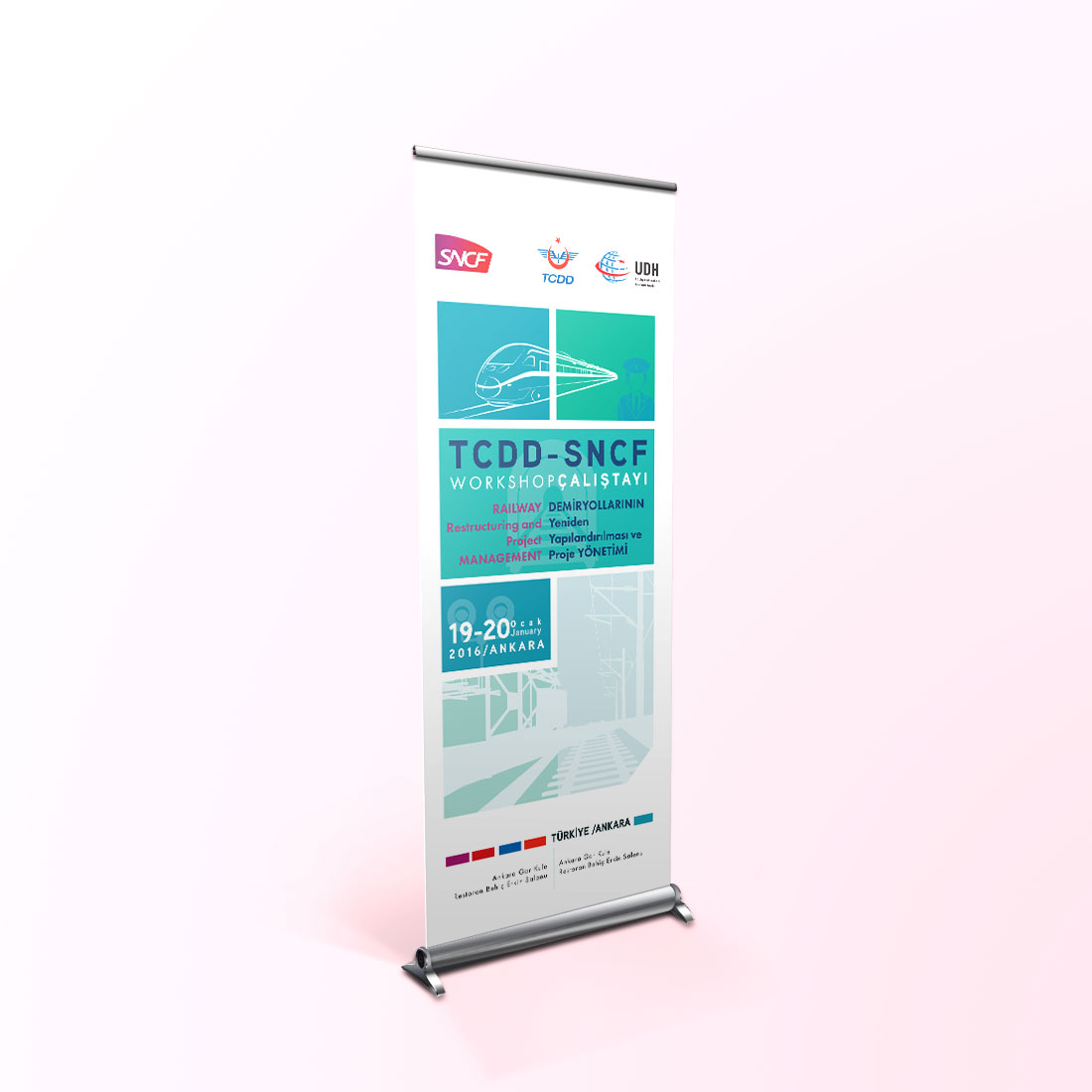 TCDD-SNCF ÇALIŞTAYI AFİŞ ÇALIŞMASI